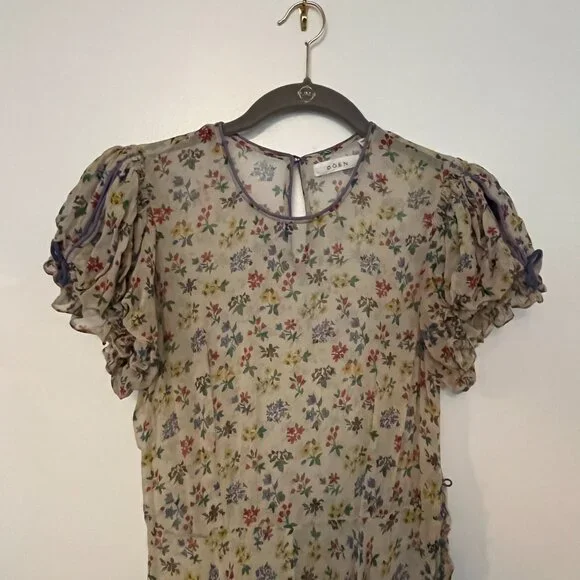 Dôen Floret Dress Size Small Gently Used - Picture 5 of 8